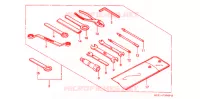 OUTIL pour Honda XR 250 BAJA With speed warning light de 1997