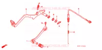 PEDALE pour Honda XR 250 BAJA Without speed warning light de 1999