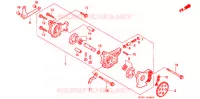 POMPE A HUILE pour Honda XR 250 BAJA Without speed warning light de 1999