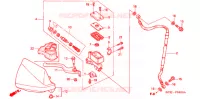 MAITRE CYLINDRE DE FREIN AVANT pour Honda XR 250 BAJA de 2000