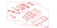 OUTIL pour Honda XR 250 BAJA de 2000