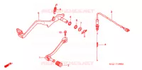 PEDALE pour Honda XR 250 BAJA de 2000
