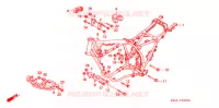 CADRE pour Honda XR 250 L de 1991