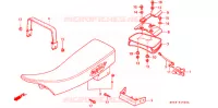 SELLE pour Honda XR 250 L de 1991