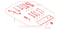 OUTIL pour Honda XR 250 L de 1992