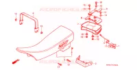 SELLE pour Honda XR 250 L de 1992
