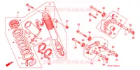AMORTISSEUR ARRIERE pour Honda XR 250 L de 1992