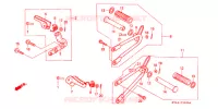 REPOSE PIED pour Honda XR 250 L de 1992