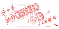 EMBRAYAGE pour Honda XR 250 L de 1992