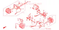 CLIGNOTANT pour Honda XR 250 L de 1993