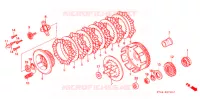 EMBRAYAGE pour Honda XR 250 L de 1993