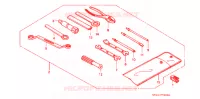 OUTIL pour Honda XR 250 L de 1993