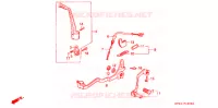 PEDALE pour Honda XR 250 L de 1993