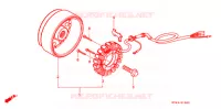 ALTERNATEUR pour Honda XR 250 L de 1993