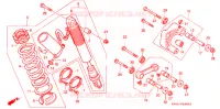 AMORTISSEUR ARRIERE pour Honda XR 250 L de 1993