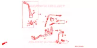 PEDALE   KICK pour Honda XR 250 L de 1993