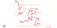 PEDALE pour Honda XR 250 L de 1994
