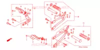 REPOSE PIED pour Honda XR 250 L de 1994