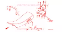 SELLE pour Honda XR 250 L de 1994