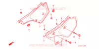 COUVERCLES LATERAUX pour Honda XR 250 L de 1995