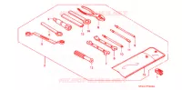 OUTIL pour Honda XR 250 L de 1995