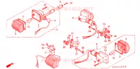 CLIGNOTANT pour Honda XR 250 L de 1995