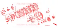 EMBRAYAGE pour Honda XR 250 L de 1995