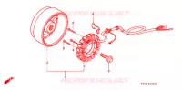 ALTERNATEUR pour Honda XR 250 L de 1996