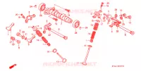 ARBRE A CAMES pour Honda XR 250 L de 1996