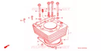 CYLINDRE pour Honda XR 250 L de 1996