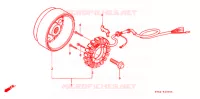 ALTERNATEUR pour Honda XR 250 L de 1996
