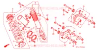 AMORTISSEUR ARRIERE pour Honda XR 250 L de 1996