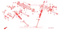 ARBRE A CAMES pour Honda XR 250 L de 1996