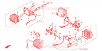 CLIGNOTANT pour Honda XR 250 L de 1996