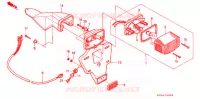 FEU ARRIERE pour Honda XR 250 L de 1996