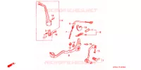 PEDALE pour Honda XR 250 L de 1996