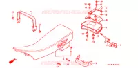 SELLE pour Honda XR 250 L de 1996