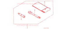 OUTIL pour Honda XR 250 R de 2002