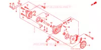 POMPE A HUILE pour Honda XR 250 R de 2002