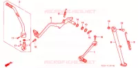 PEDALE pour Honda XR 250 R de 2003
