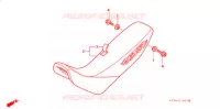 SELLE pour Honda XR 250 R de 2003