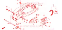 BRAS OSCILLANT pour Honda XR 250 R de 2004