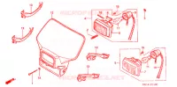 PHARE pour Honda XR 250 R de 1990
