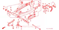 BRAS OSCILLANT pour Honda XR 250 R de 1992