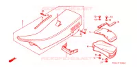 SELLE pour Honda XR 250 R de 1992