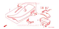 SELLE pour Honda XR 250 R de 1993