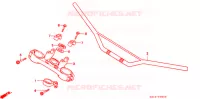 GUIDON pour Honda XR 250 R de 1995