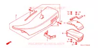 SELLE pour Honda XR 250 R de 1995