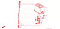 TOTALISATEUR PARTIEL pour Honda XR 250 R de 1995