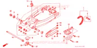 BRAS OSCILLANT pour Honda XR 250 R de 1996